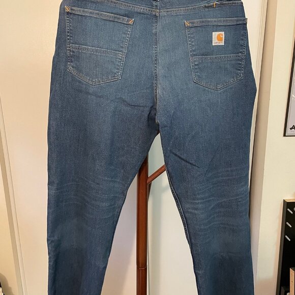 Carhartt Force Relaxed Fit Low Rise 5-Pocket Jean - 40x30 - Relaxed Fit - Picture 3 of 7